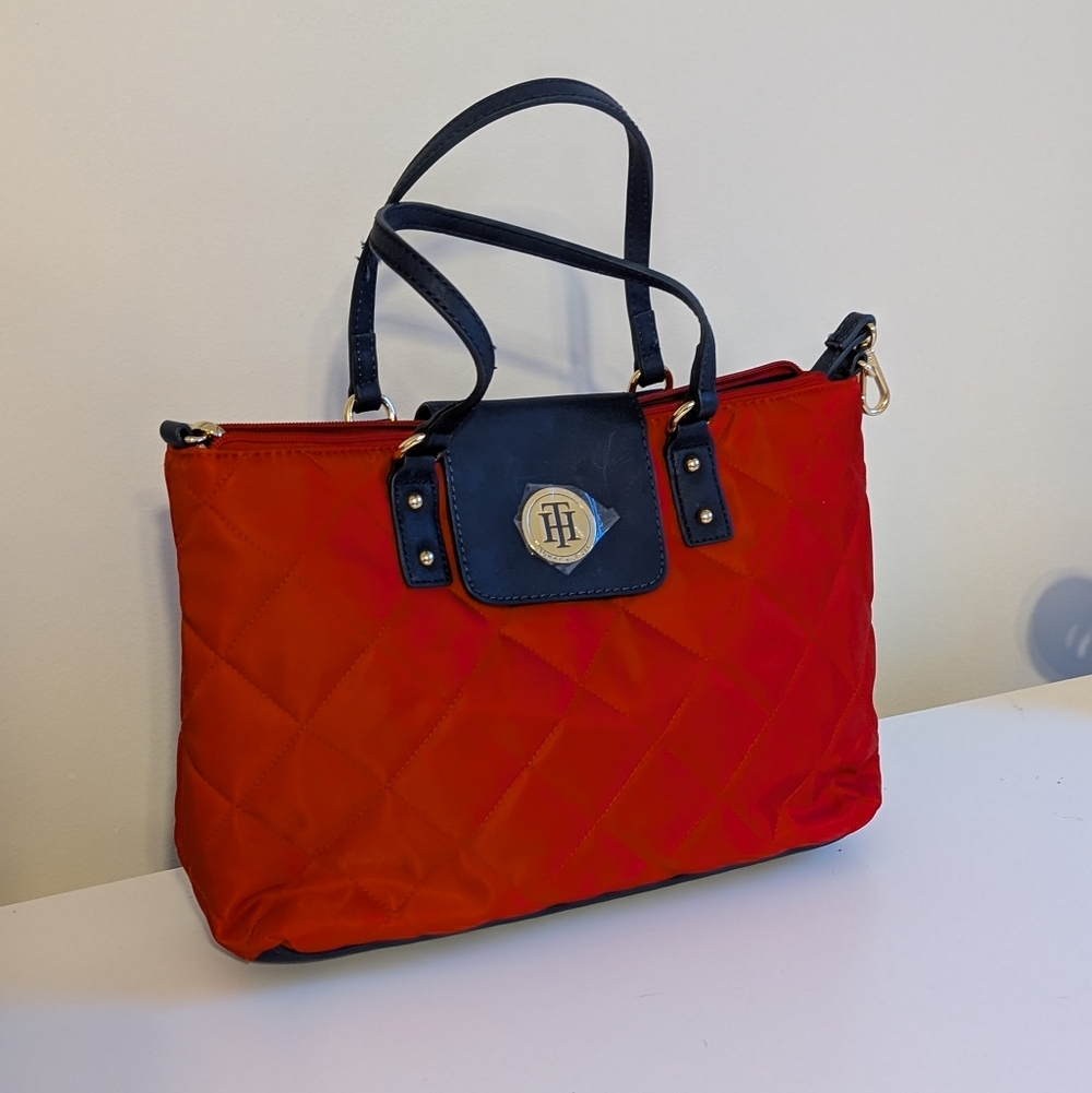 Tommy Hilfiger Crossbody Tote Bag – red / Blue - Picture 2 of 7